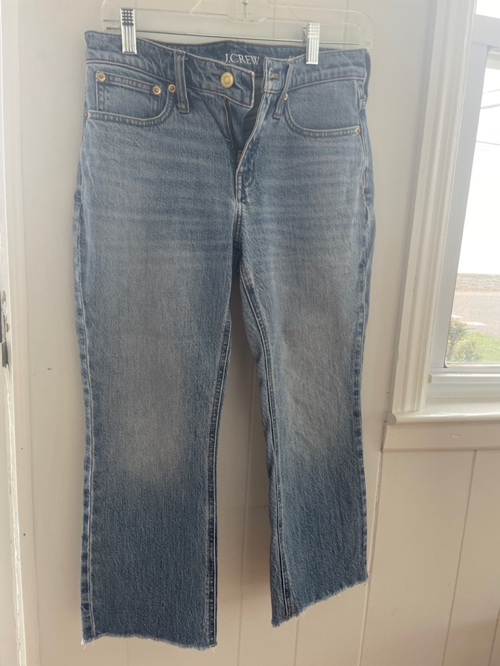 J. Crew Light Blue Cropped Ankle Jeans